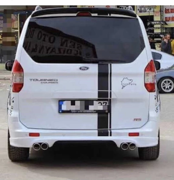 FORD COURİER SİYAH SPOİLER - Resim 3
