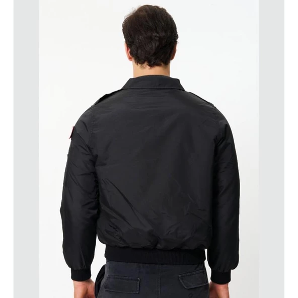 YAKALI Pilot Montu Siyah Kumaş SYK88_S - 8