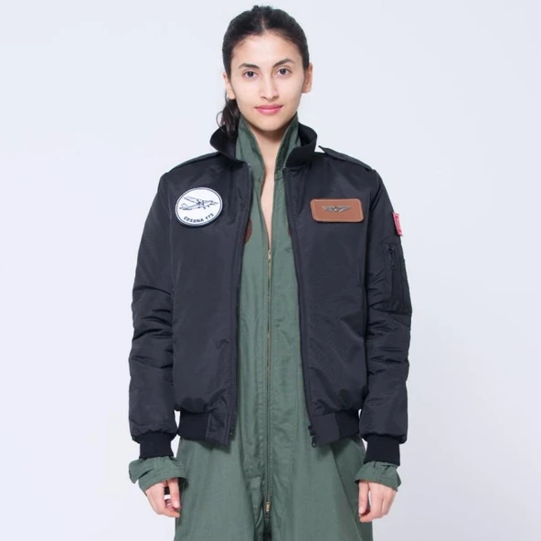 YAKALI Pilot Montu Siyah Kumaş SYK88_S - 5