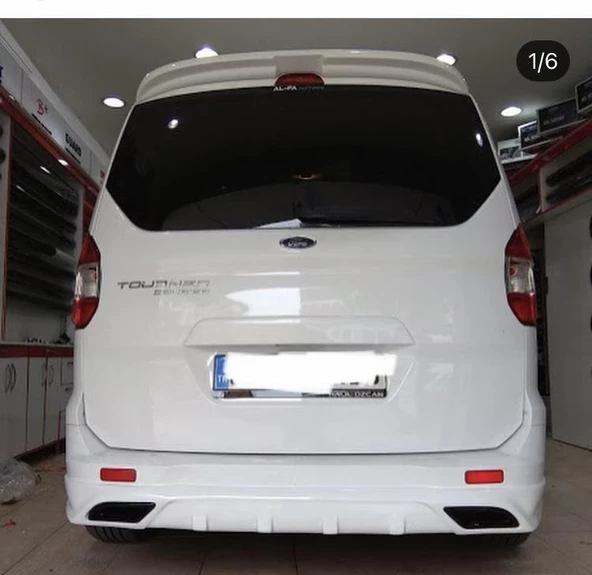 FORD COURİER BEYAZ BOYALI SPOİLER - 5