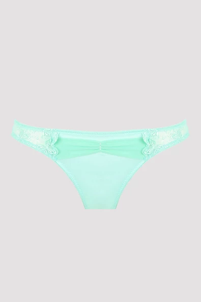 Mint Yeşil Lace Stone String