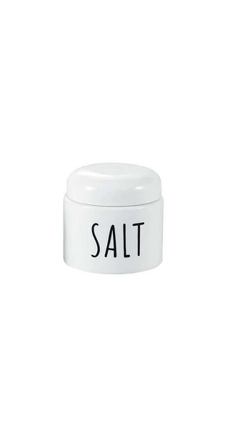 Porselen Baharatlık Vakum Kapaklı Hava Almaz Sugar Pepper Salt Kavanozu 3lü - 4
