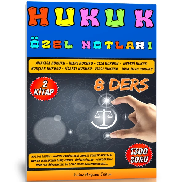 KPSS-A Grubu Hukuk Özel Ders NOTLARI - 8