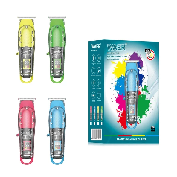 Ware Saç Kesme ve Düzeltici - Lazer Epilasyonlu, Metal Gövdeli, 3D Baskılı Paslanmaz Çelik - 4