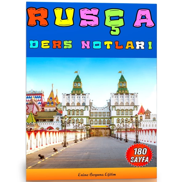 Rusça Öğreten Ders NOTLARI ürün görseli 1