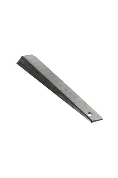 İzeltaş Pro Maket Bıçağı Dar Yedek Bıçak 9 Mm (10'LU) 14000005089 - 3