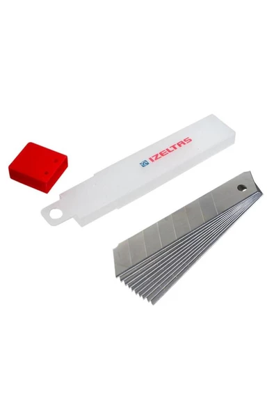 İzeltaş Pro Maket Bıçağı Geniş Yedek Bıçak 18 mm (10'lu) - 3