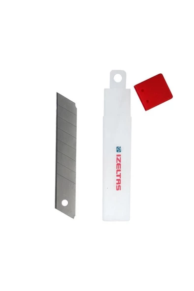 İzeltaş Pro Maket Bıçağı Geniş Yedek Bıçak 18 mm (10'lu) - 4