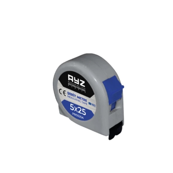 AYZ ŞERİT METRE GRİ (PR0525A) 5x25 MT - 3