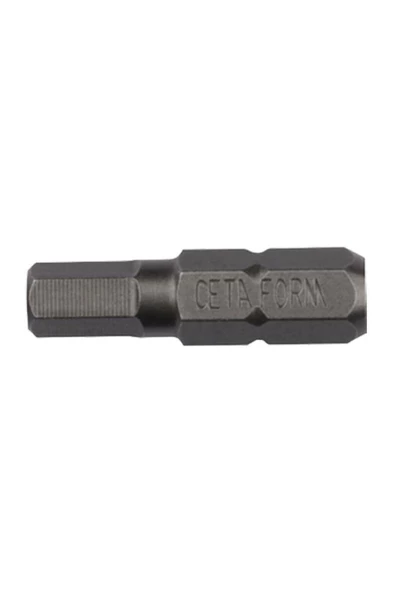 Ceta Form CB/1825 1/4 İnç Allen Bits Uç 2.5 X 25 Mm