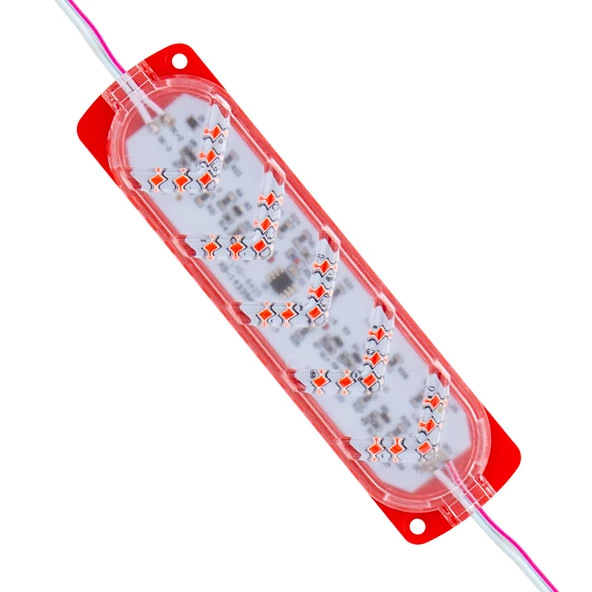 MODÜL LED 12V 3.6W KIRMIZI FLAŞLI YANIP SÖNEN 14339-2835 (4593)