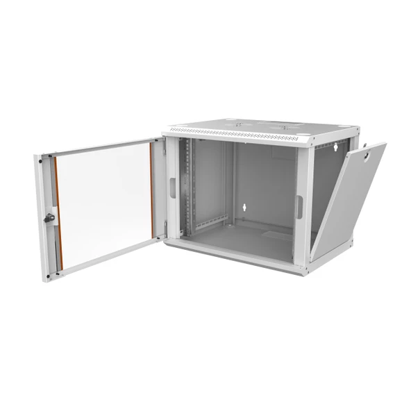 AGER 9U 600x450mm Duvar Tipi Beyaz Kabinet Agena Base AG-AB09U6045B1 - 3