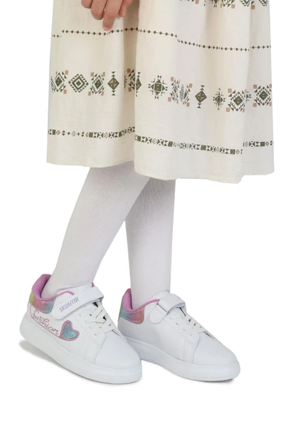 Skuaıter 011Mc Byz-Lila Kız Çocuk Sneaker Spor Ayakkabı ürün görseli 1
