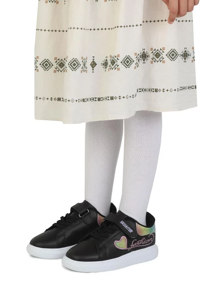 Skuaıter 011Mc Syh-Lila Kız Çocuk Sneaker Spor Ayakkabı - Resim 2