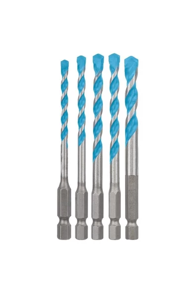 Bosch EXP HEX9 MC Bits Girişli Çok Amaçlı Matkap Ucu 5'li Set - 2608900585 - 2