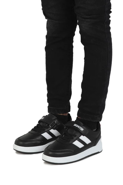 Skuaıter 046 Syh-Byz Kız/Erkek Çocuk Sneaker Spor Ayakkabı - 2