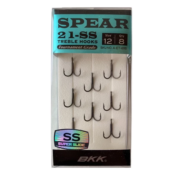 BKK Spear-21 SS Üçlü İğne 8'li Paket No:12