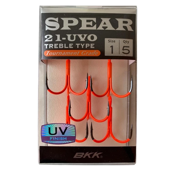 BKK Spear-21 UVO Üçlü İğne 5'li Paket No:1