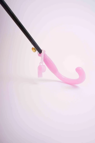 KIZ ÇOCUK PVC KILIFLI OTOMATİK MEKANİZMALI BARDAK MODELLİ DÜDÜKLÜ ŞEMSİYE - 7