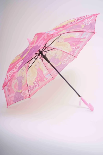 KIZ ÇOCUK PVC KILIFLI OTOMATİK MEKANİZMALI BARDAK MODELLİ DÜDÜKLÜ ŞEMSİYE - 3