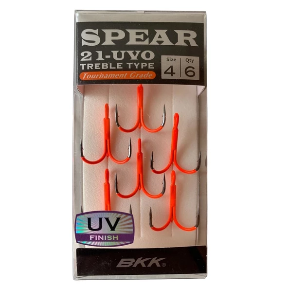BKK Spear-21 UVO Üçlü İğne 6'lı Paket No:4