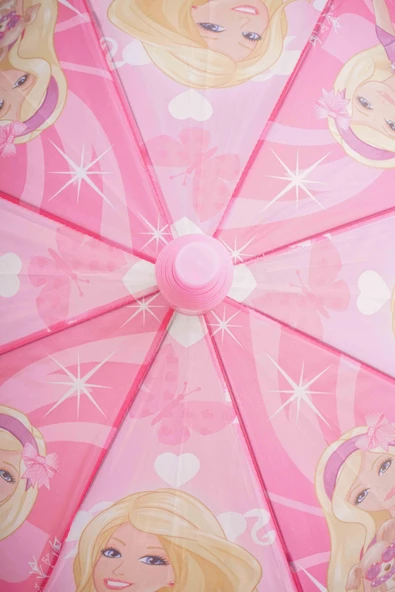 KIZ ÇOCUK PVC KILIFLI OTOMATİK MEKANİZMALI BARDAK MODELLİ DÜDÜKLÜ ŞEMSİYE - 4