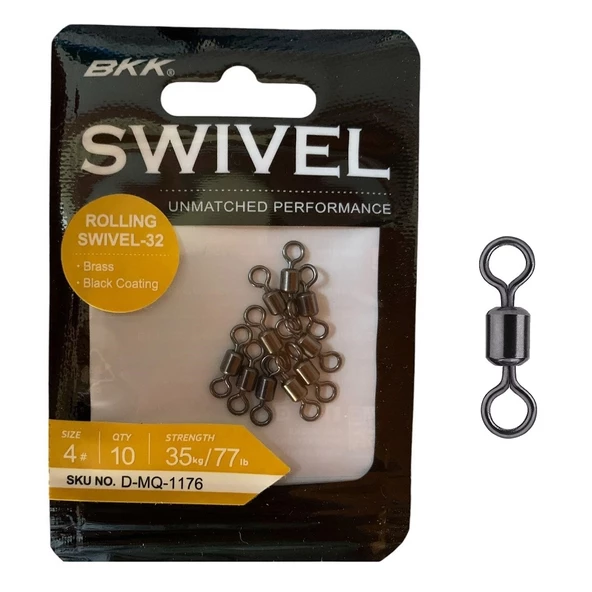 BKK Rolling Swivel-32 Fırdöndü No:4 (10'lu Paket)