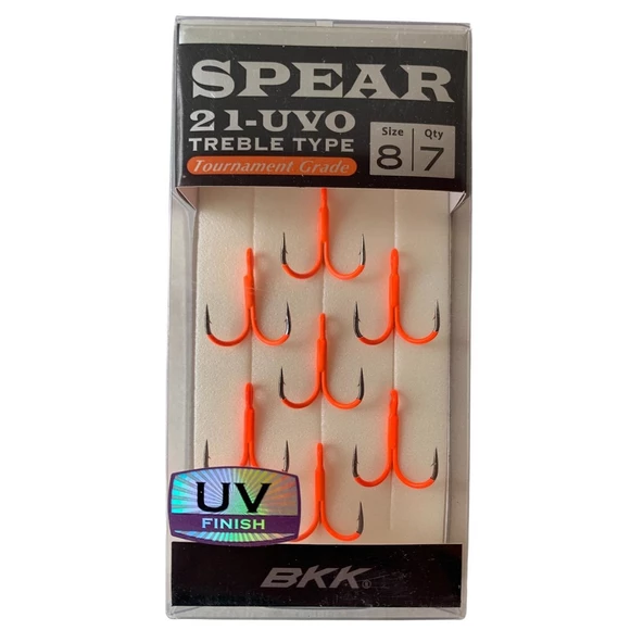 BKK Spear-21 UVO Üçlü İğne 7'li Paket No:8