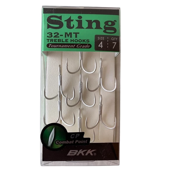 BKK Sting-32 MT Üçlü İğne 7'li Paket No:4