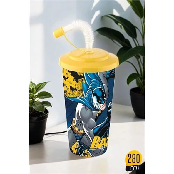 ModaCar Batman Pipetli Bardak