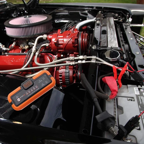 Black+Decker Bxa22 6V/12V 120A Akıllı Akü Şarj Ve Akü Bakım Cihazı - 6