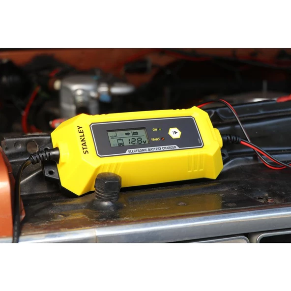 Stanley Sxa26 12V 250A Dijital Akü Şarj Ve Akü Bakım Cihazı - 4