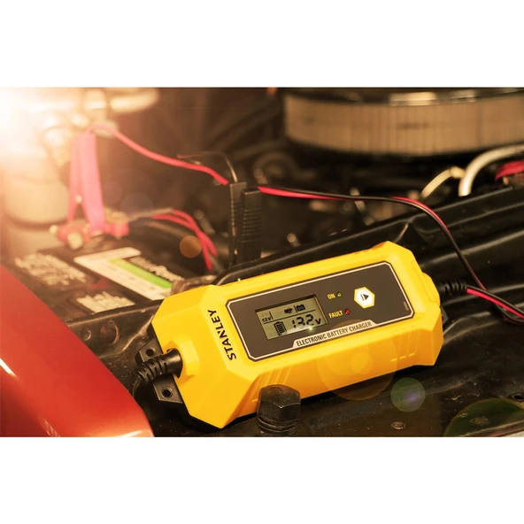 Stanley Sxa26 12V 250A Dijital Akü Şarj Ve Akü Bakım Cihazı - 9