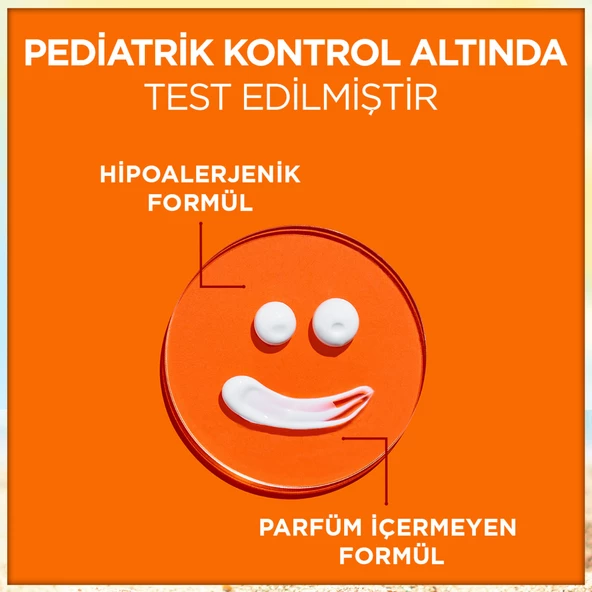 Garnier Ambre Solaire Sensitive Advanced Çocuk Hipoalerjenik Güneş Koruyucu Süt Spf50+ 175Ml - Resim 4