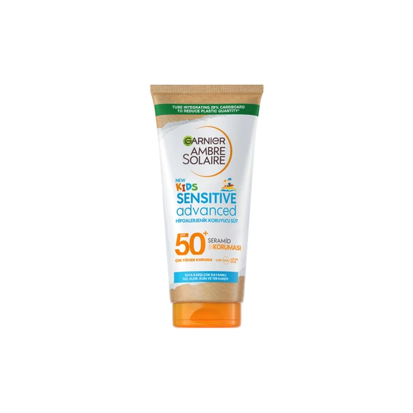 Garnier Ambre Solaire Sensitive Advanced Çocuk Hipoalerjenik Güneş Koruyucu Süt Spf50+ 175Ml - Resim 6