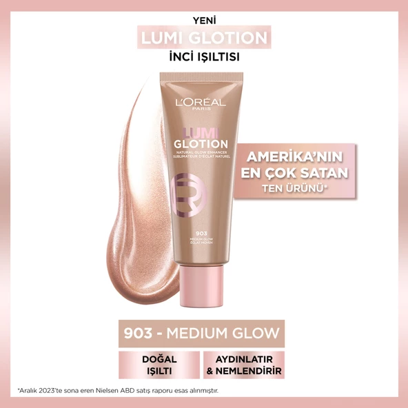 L'Oréal Paris Glotion All-In-One Doğal Işıltı 903 - Medium Glow