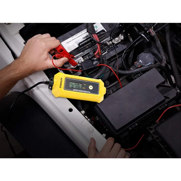 Stanley Sxa26 12V 250A Dijital Akü Şarj Ve Akü Bakım Cihazı - 8