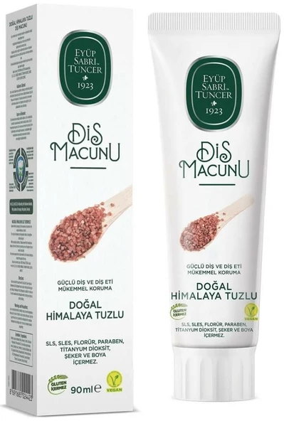 Eyüp Sabri Tuncer Diş Macunu Doğal Himalaya Tuzlu 90 ml