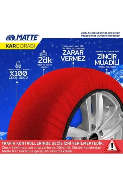Leader Matte Kar Çorabı - Active Series - 4