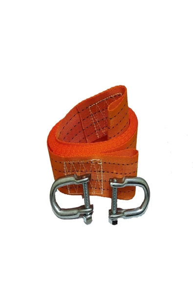 Leader Araç Çekme Halatı Kumaş Çelik Puntalı ( 3 Ton ) ( 3 Metre ) - 2
