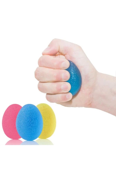 HT SAĞLIK 3U1 ARADA EL VE PARMAK EGZERSIZ SETI - SAYACLI AYARLI EL YAYI - EGZERSİZ TOPU VE PARMAK GUCLENDİRME - Resim 2