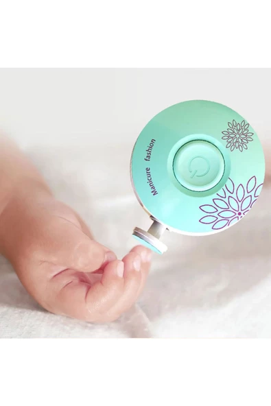 HT SAĞLIK BEBEK ve YETİŞKİN ELEKTRİKLİ MANİKÜR SETİ - HEDİYE - BEBEK TÖRPÜ - 3