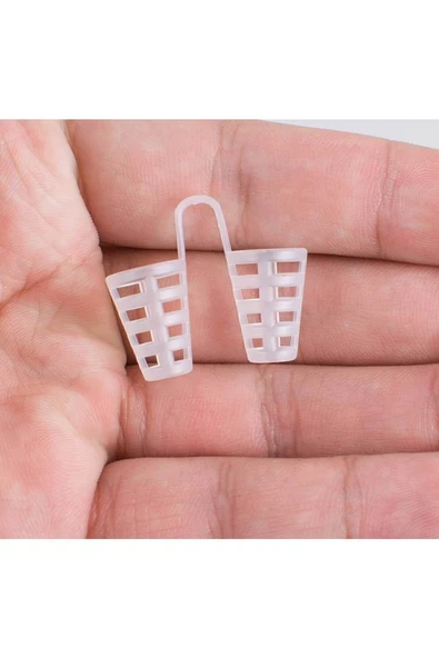 HT SAĞLIK Kafesli Horlama Önleyici Burun Yardımcısı Aparatı Horlamaya Son Horlama Kesici Aparat 2 Adet - Resim 6