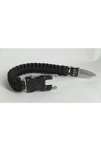 HT SAĞLIK OPTIMUS GRIM PARACORD BILEKLIK OUTDOOR HEDIYELIK GADDAR - Resim 2