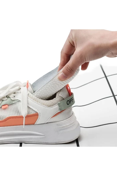 HT SAĞLIK Kadın Ark Destekli Köpük Topuk Ve Boy Yükseltici -2,5cm Düz Taban - Içe Basma ürün görseli 1