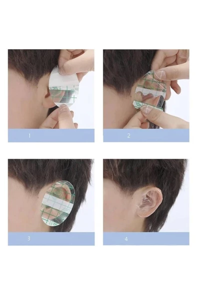 HT SAĞLIK 20 adet Bebek Banyo Su Geçirmez Kulak Koruyucu Yüzme Için Kulak Koruyucular Duş Su Sporları - Resim 2