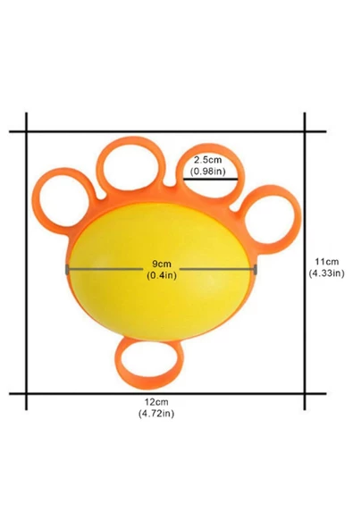 HT SAGLIK El Kavrama Topu Parmak Önkol Egzersiz - Resim 5