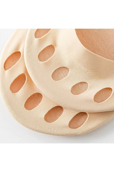 HT SAĞLIK Kadınlar için beş parmak ayak ön ayak pedleri nefes alabilen yüksek topuklu ayakkabı yastığı - Resim 5