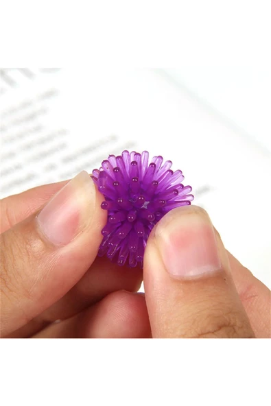 HT SAĞLIK 5 adet 2.5cm Yumuşak Parmak Duyu, Ayak Masaj, Yoga, Mini Masaj Topu ürün görseli