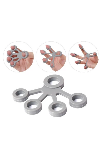 HT SAĞLIK 5 Parmak Egzersiz Lastiği - Extansor/flexor - Güç Beceri Stres - Resim 3